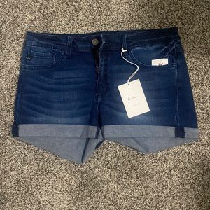 Kancan Jean shorts. New with tags. Size W 13/30